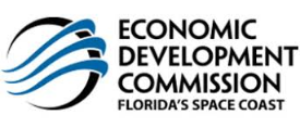 Ecomonic Development Commission Florida's Space Coast Logo