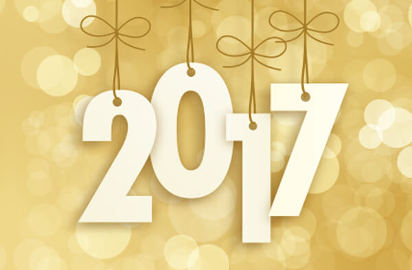 Graphic that shows the year 2017