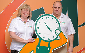 Carlene and Steve Brunk
Owners, Minuteman Press
